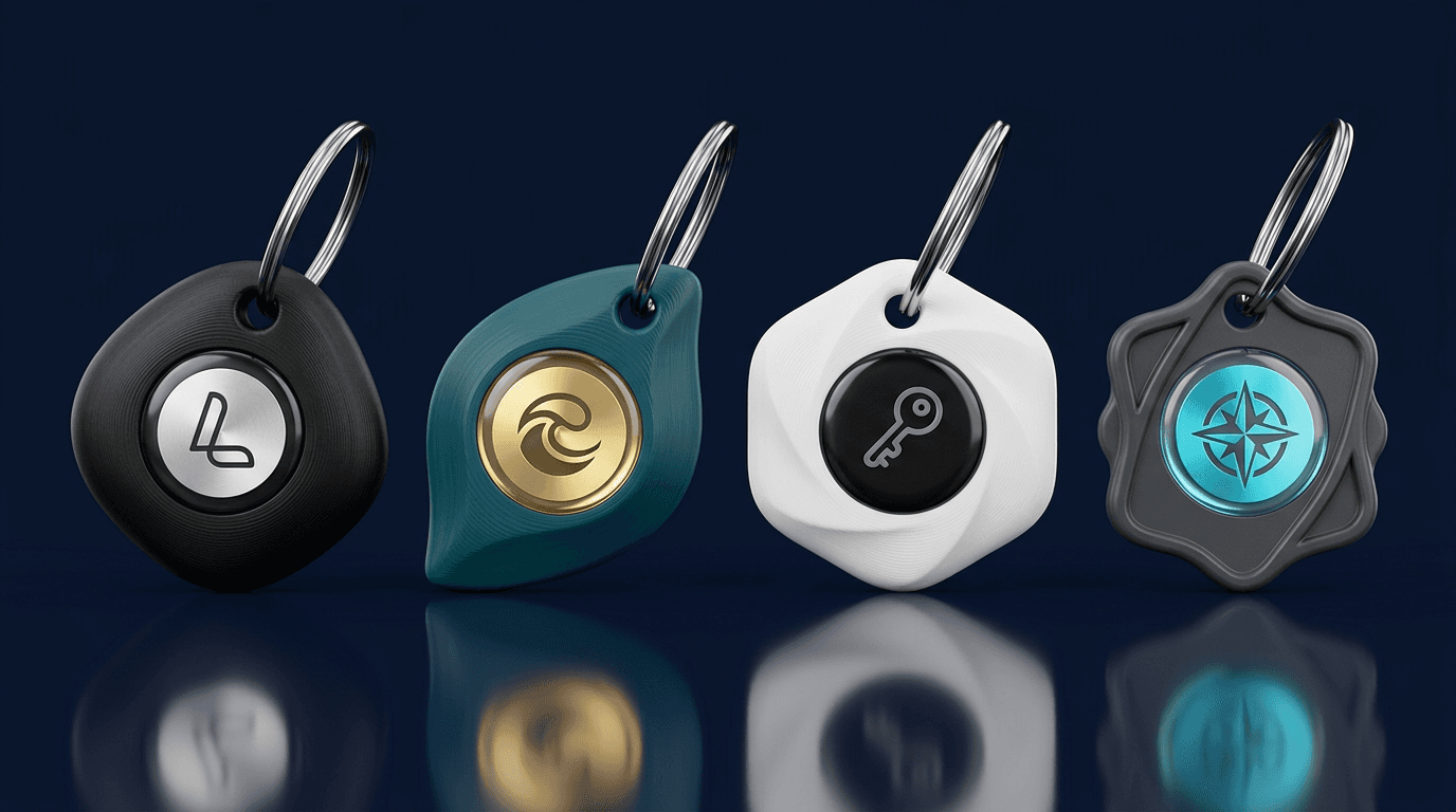 3D premium resin NFC keyholder